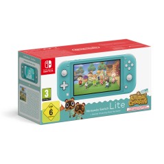Nintendo Switch Lite Animal Crossing 32gb Turkis