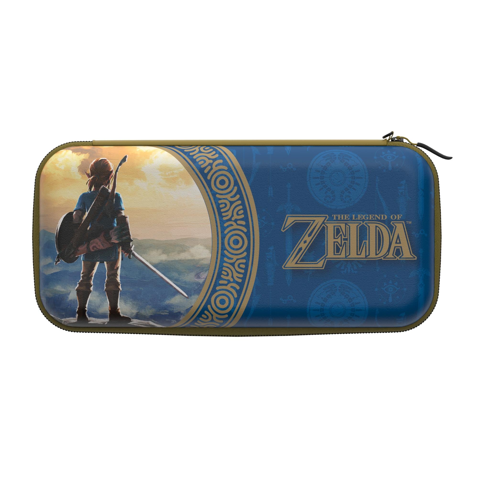 Nintendo Switch Rejseetui Hyrule Blå Switch Udstyr Geekd