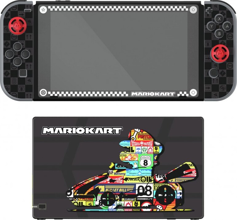 Nintendo Switch Skin Mario Kart Pdp