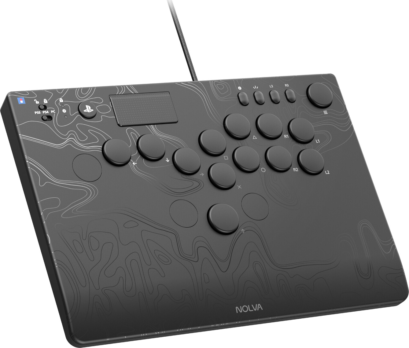 Nolva Mechanical All Button Arcade Controller Playstation Hori