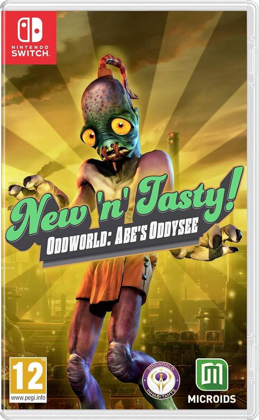 Oddworld: New Tasty Kode Boks Nintendo Switch