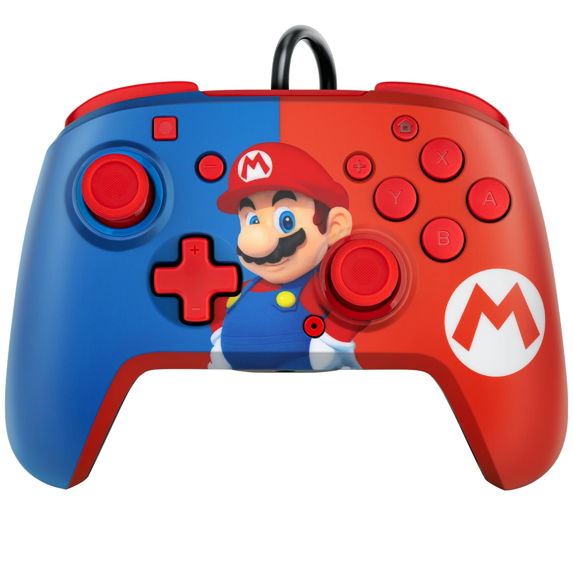 Pdp Nintendo Switch Faceoff Deluxe Controller Audio Mario Geekd