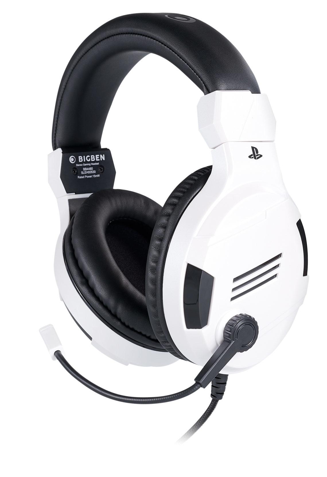 Playstation Bigben Stereo Gaming Headset White Geekd