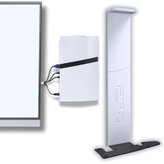 Playstation Ps5 Pro Vægbeslag Hvid Ampx2013 Kompatibelt Tilbehør