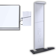 Playstation Ps5 Slim Vægbeslag Hvid Ampx2013 Kompatibelt Tilbehør