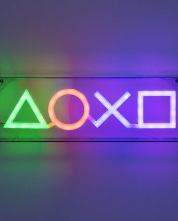 Playstation Symboler Led Neonlys Lampe Geekd