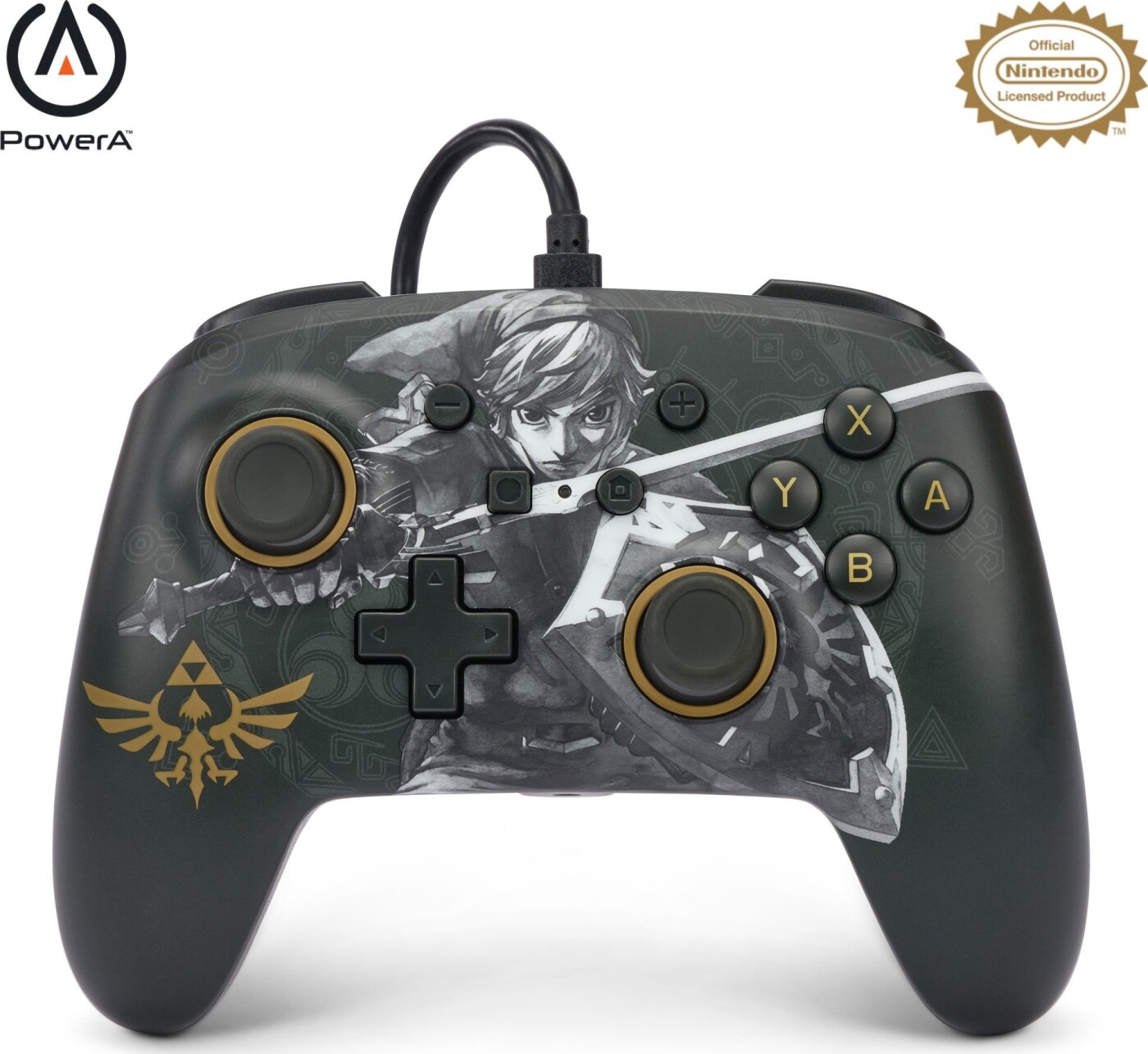 Powera Enhanced Wired Controller For Nintendo Switch Battle Ready Link Power
