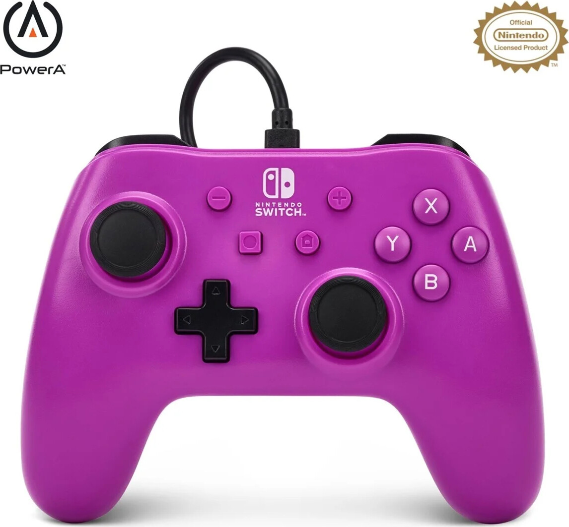 Powera Wired Controller Grape Purple Power