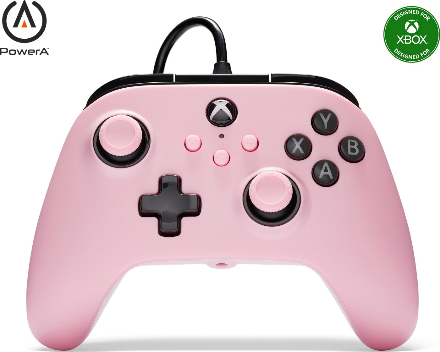 Powera Wired Controller Pink Xbox Power