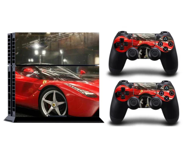 Ps4 Skin Til Konsol Controllere Ferrari