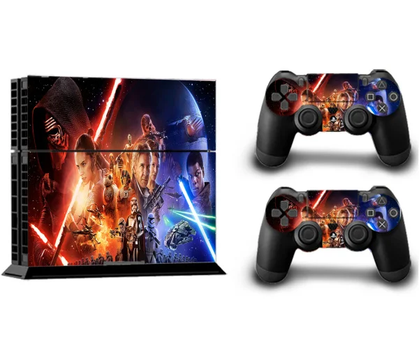 Ps4 Skin Til Konsol Controllere The Force Awakens