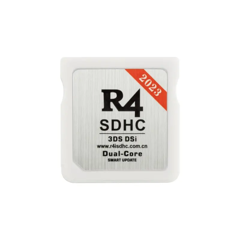 R4i Dual Core Wood 2023 Dual Core Version Virker Til Alle Nintendo Konsoller