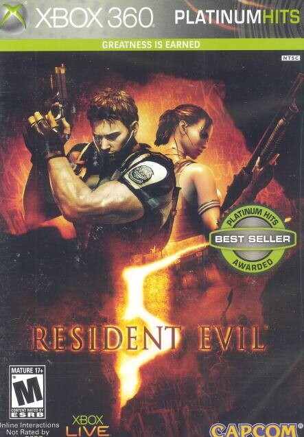 Resident Evil Platinum Hits Import Xbox 360