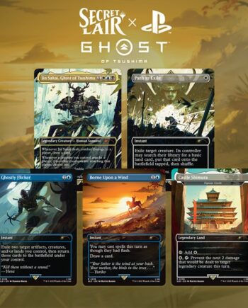 Secret Lair Drop Series 2025: The Playstation Superdrop: Secret Lair Ghost Tsushima Regular