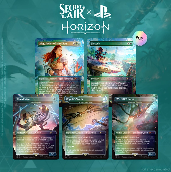 Secret Lair Drop Series 2025: The Playstation Superdrop: Secret Lair Horizon: Into The Forbidden West Foil