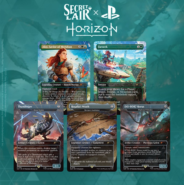 Secret Lair Drop Series 2025: The Playstation Superdrop: Secret Lair Horizon: Into The Forbidden West Regular
