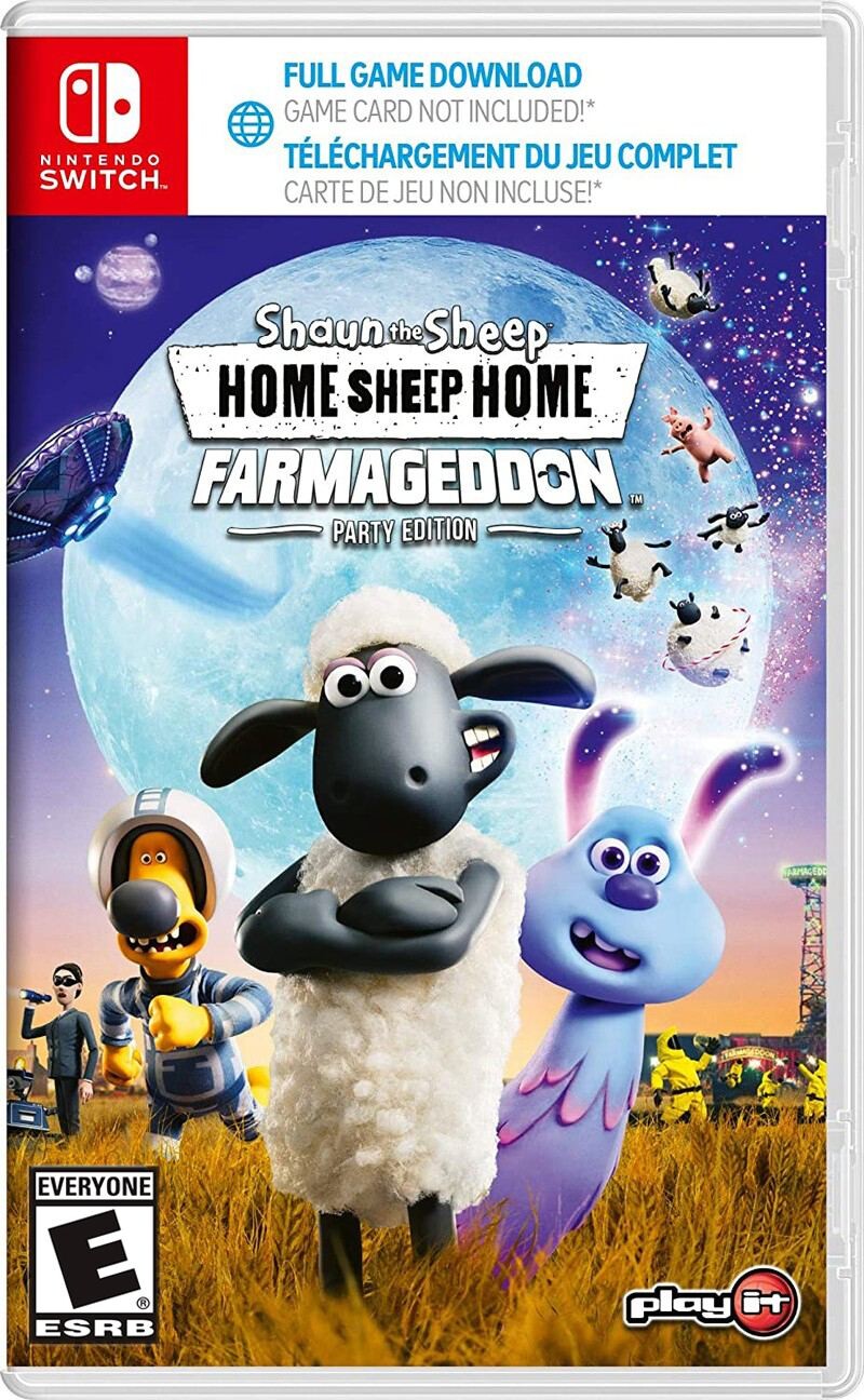 Shaun The Sheep: Home Sheep Home Farmageddon Party Edition Import Nintendo Switch