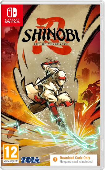 Shinobi Art Vengeance Kode Boks Nintendo Switch
