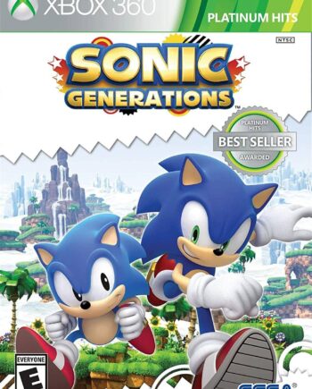 Sonic Generations Platinum Hits Import Xbox 360
