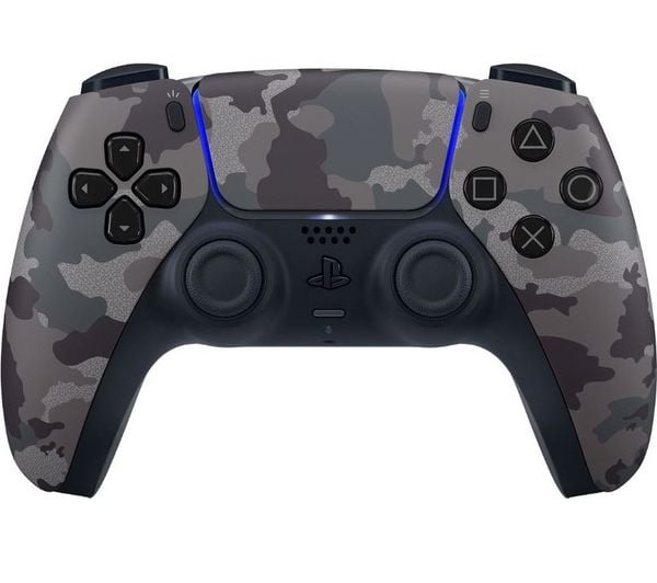 Sony Playstation Dualsense Konsol Grå Kamoflage Controller Geekd