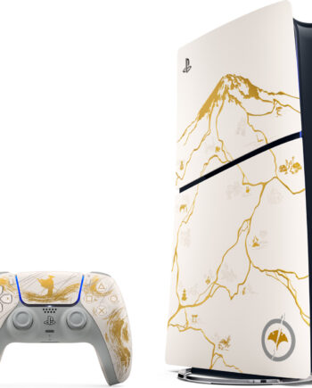 Sony Playstation Slim Ghost Yotei Gold Limited Edition