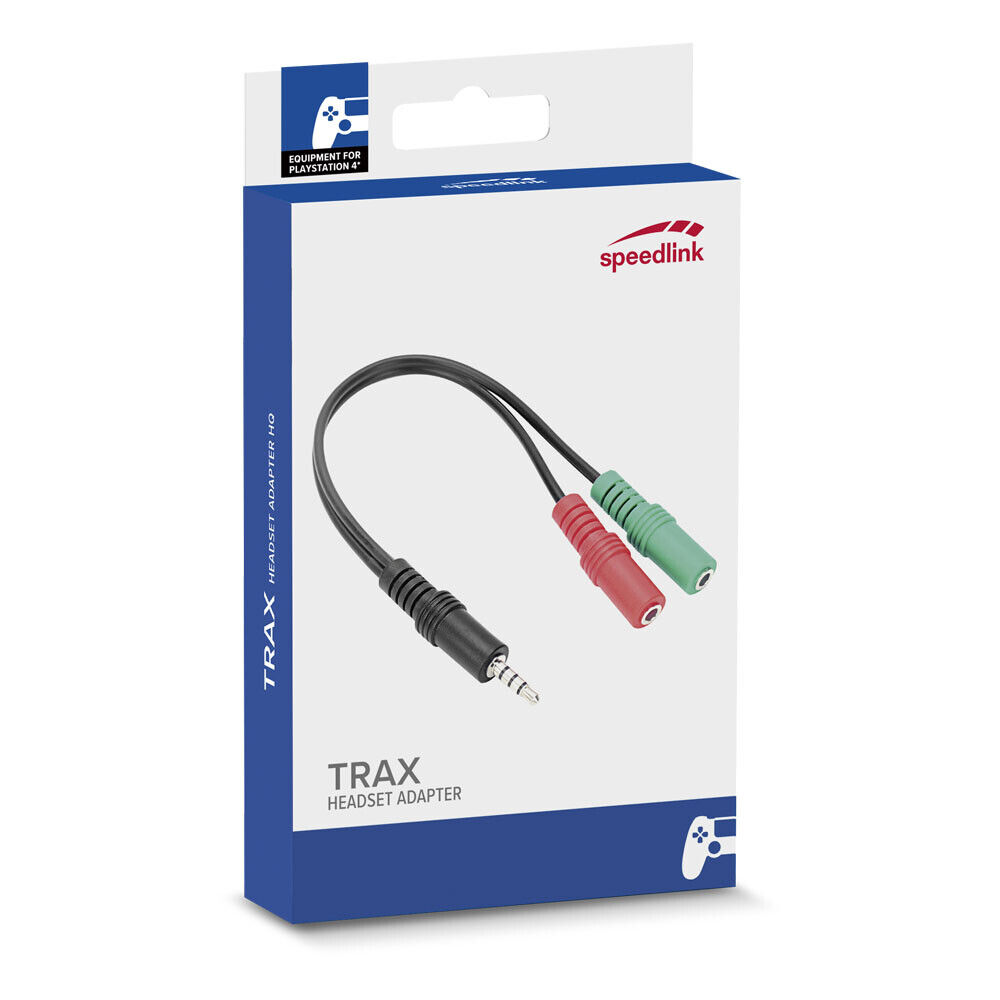 Speedlink Trax Headset Adapter Ps5 Ps4 Xbox Aux Adapter Geekd