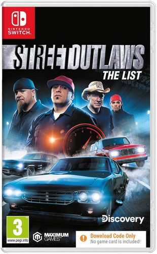 Street Outlaws: The List Code Box Nintendo Switch Spil Geekd