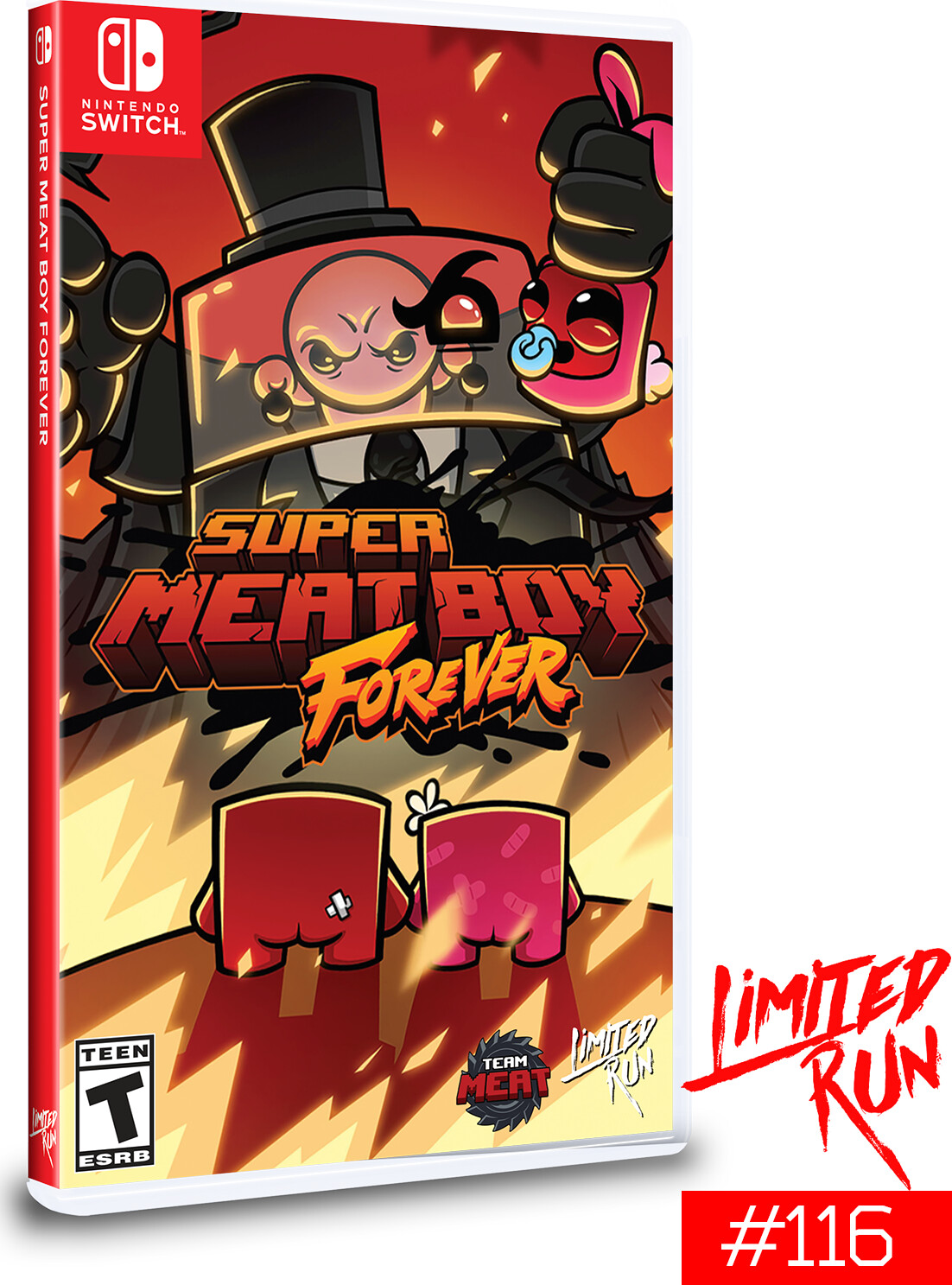 Super Meat Boy Forever Limited Run 116 Import Nintendo Switch