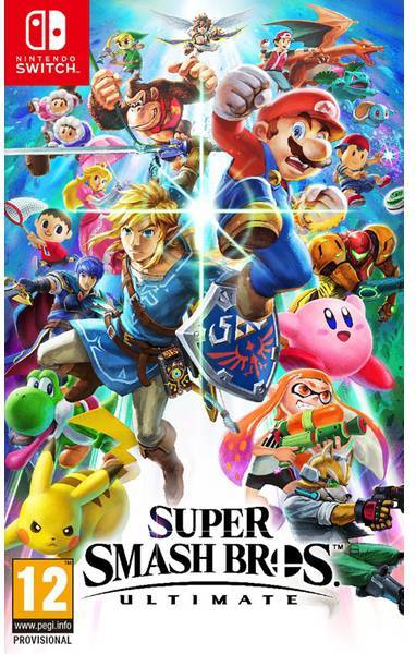 Super Smash Bros Ultimate Uk4 Nintendo Switch Spil Geekd