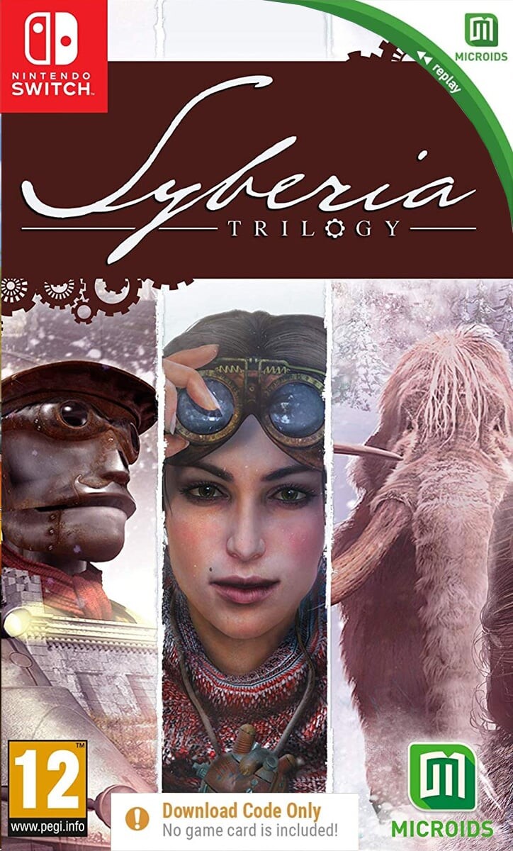 Syberia Trilogy Kode Boks Nintendo Switch
