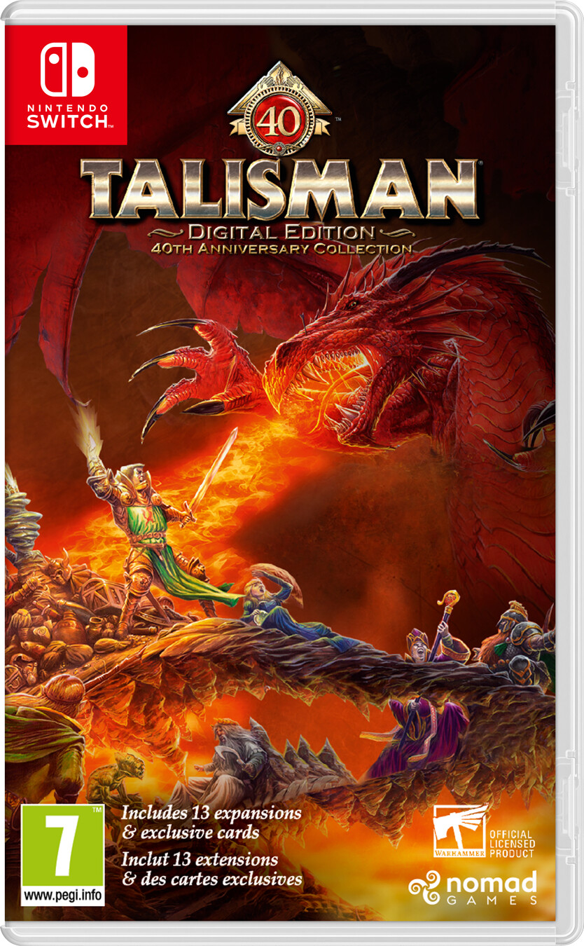 Talisman 40th Anniversary Edition Collection Nintendo Switch