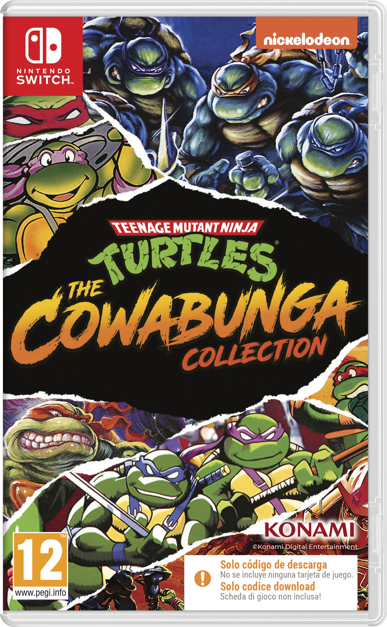 Teenage Mutant Ninja Turtles: The Cowabunga Collection Kode Boks Nintendo Switch
