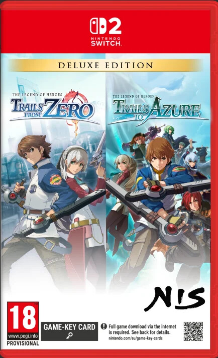 The Legend Heroes: Trails From Zero The Legend Heroes: Trails Azure Deluxe Edition Nintendo Switch