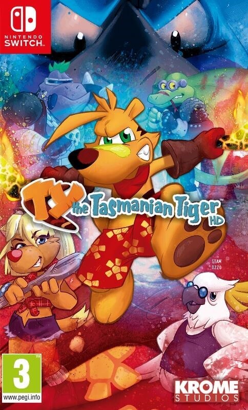 The Tasmania Tiger Nintendo Switch