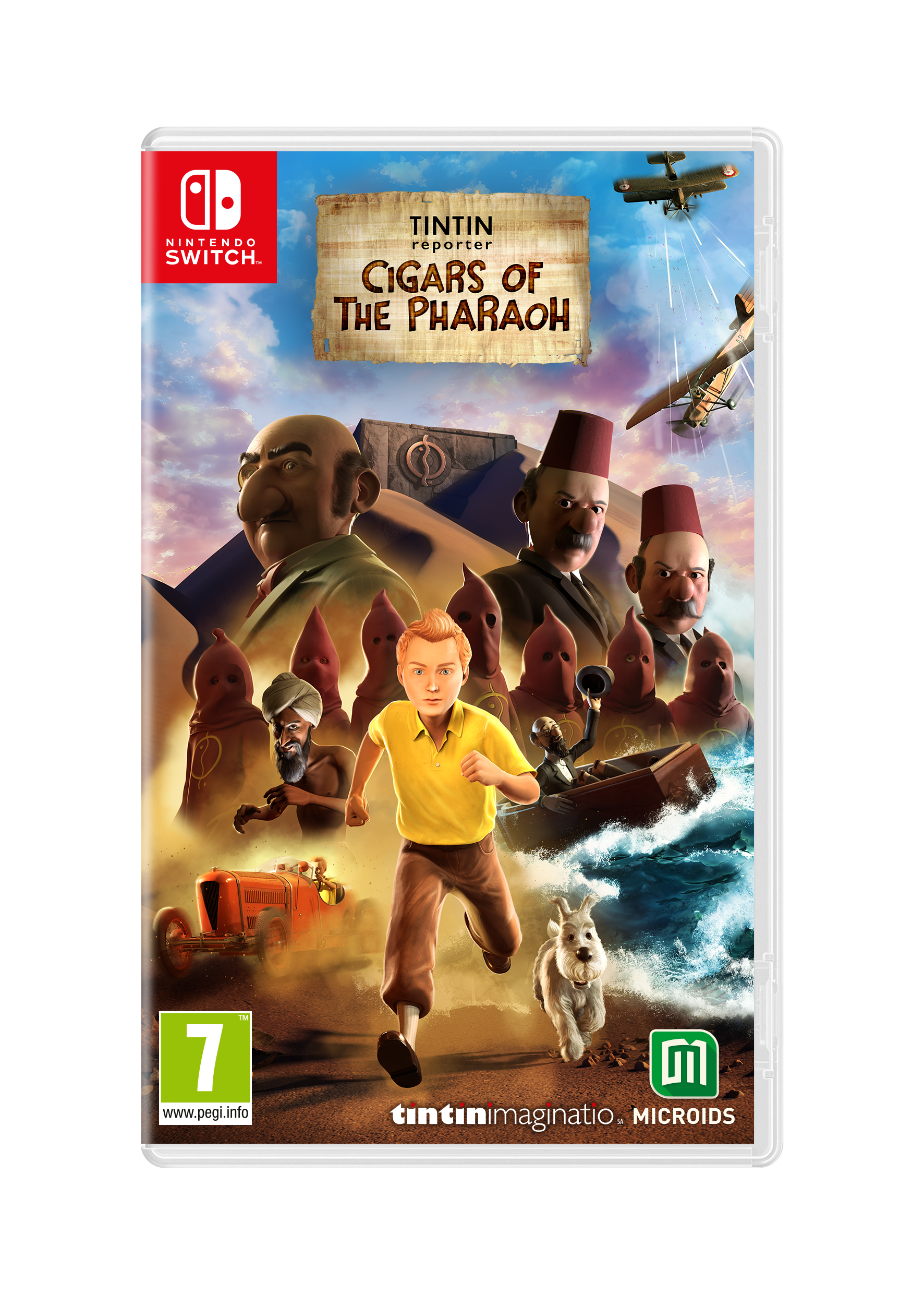 Tintin Reporter Cigars The Pharaoh Nintendo Switch Spil Geekd