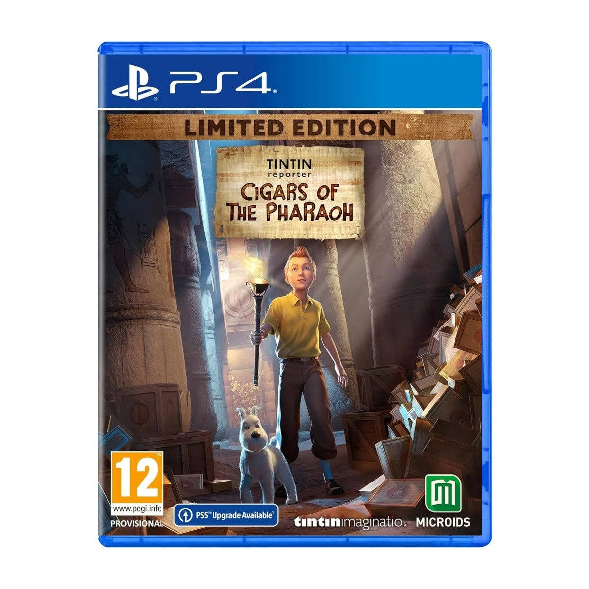 Tintin Reporter Cigars The Pharaoh Playstation Ps4 Spil Geekd
