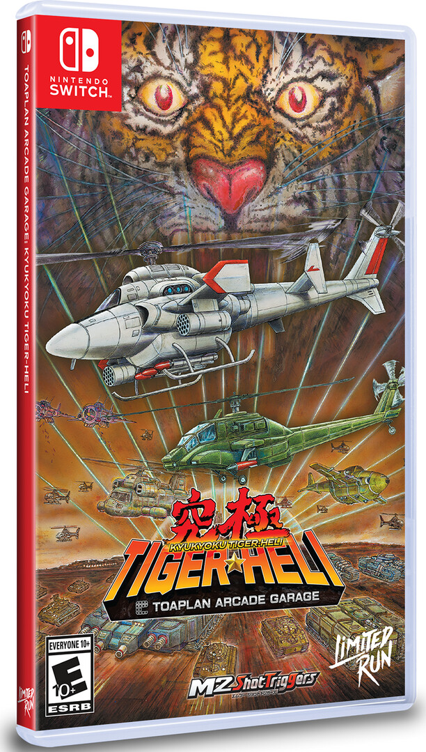 Toaplan Arcade Garage: Kyukyoku Tiger Heli Limited Run Nintendo Switch