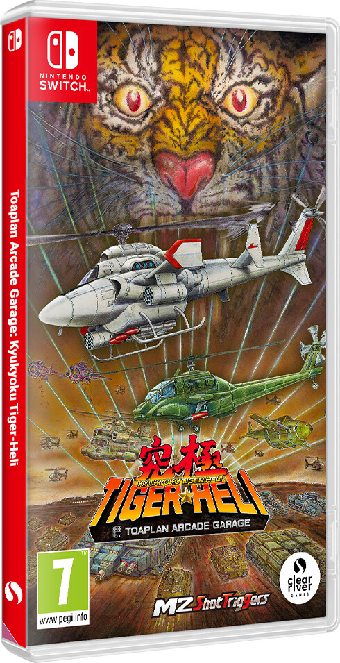 Toaplan Arcade Garage: Kyukyoku Tiger Heli Nintendo Switch
