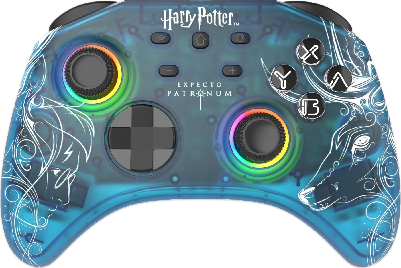 Trade Invaders Harry Potter Expecto Patronum Blue Gamepad Nintendo Switc Portkey Games