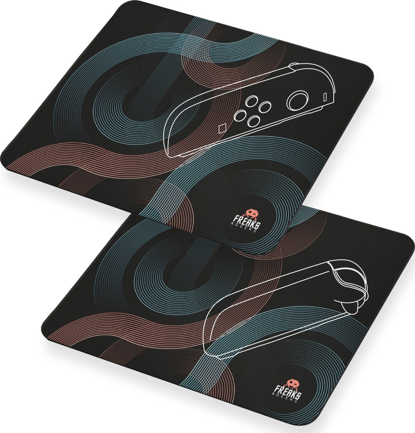 Trade Invaders Set Mouse Pads Nintendo Switch Freaks And Geeks