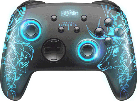 Trade Invaders Wireless Controller Harry Potter Expecto Patronum Nintendo Switch Portkey Games