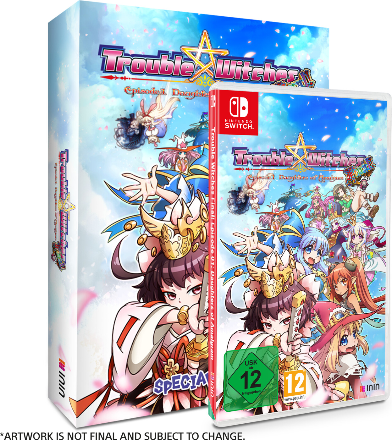 Trouble Witches Final: Episode Daughters Amalgam Special Edition Nintendo Switch