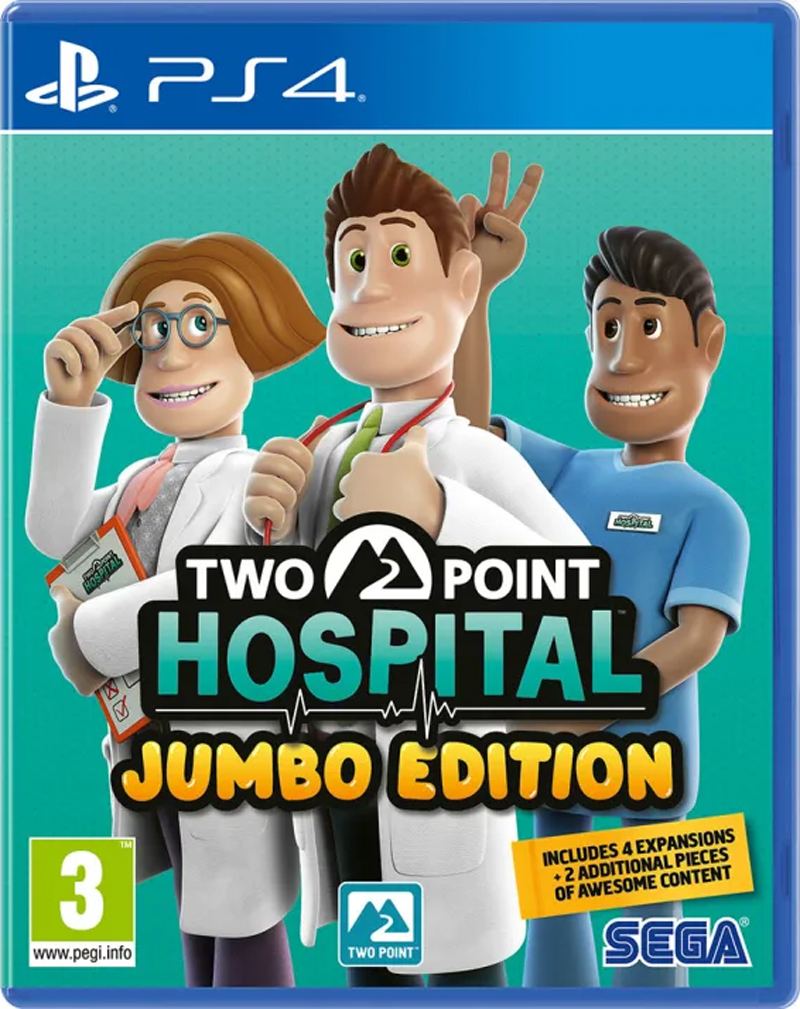 Two Point Hospital Jumbo Edition Playstation Ps4 Spil Geekd