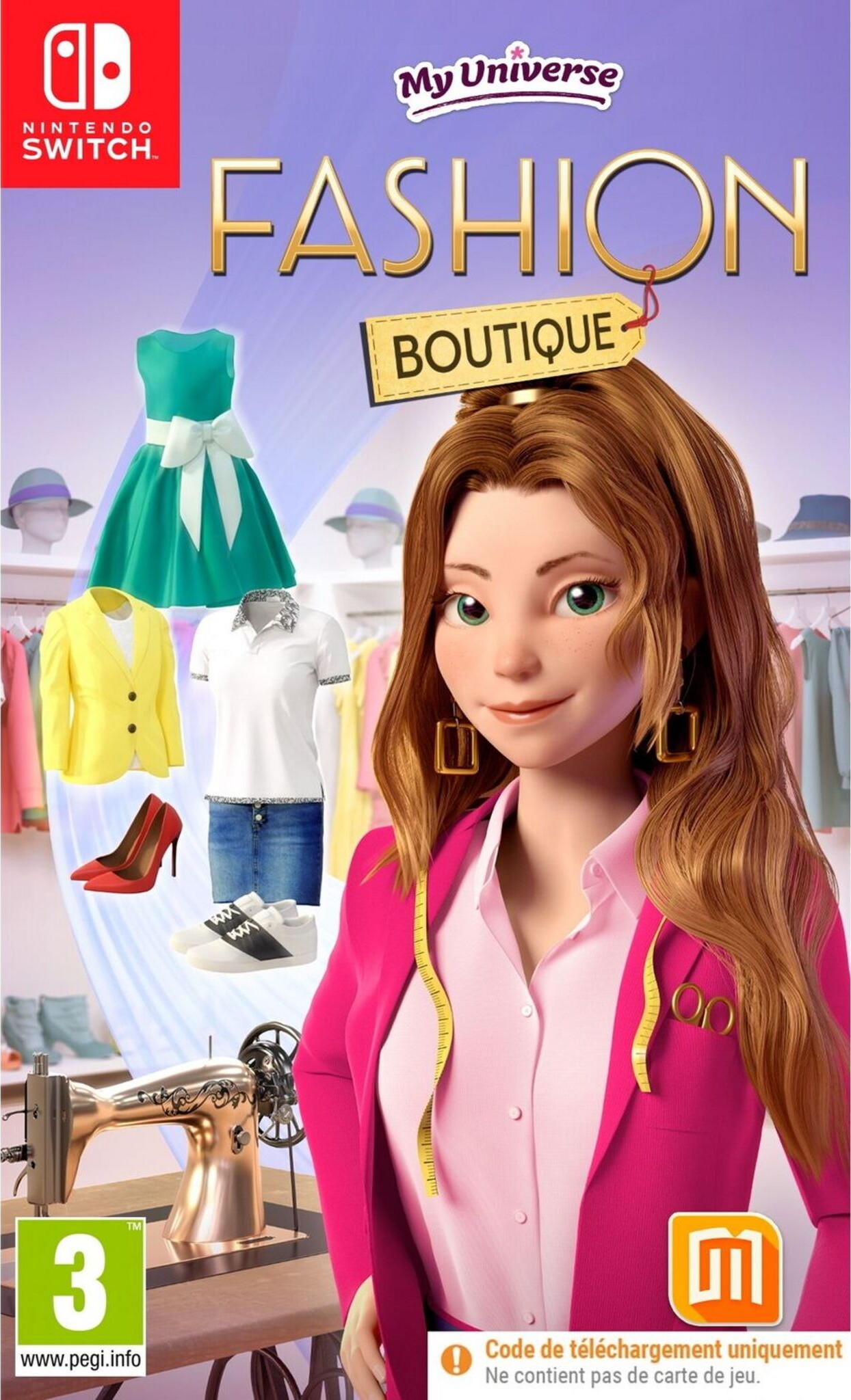Universe: Fashion Boutique Kode Boks Nintendo Switch