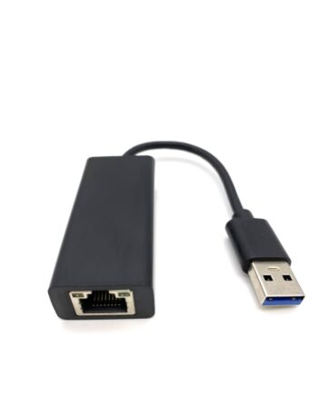 Usb Gigabit Ethernet Adapter Til Nintendo Switch Wii Wii   Sort