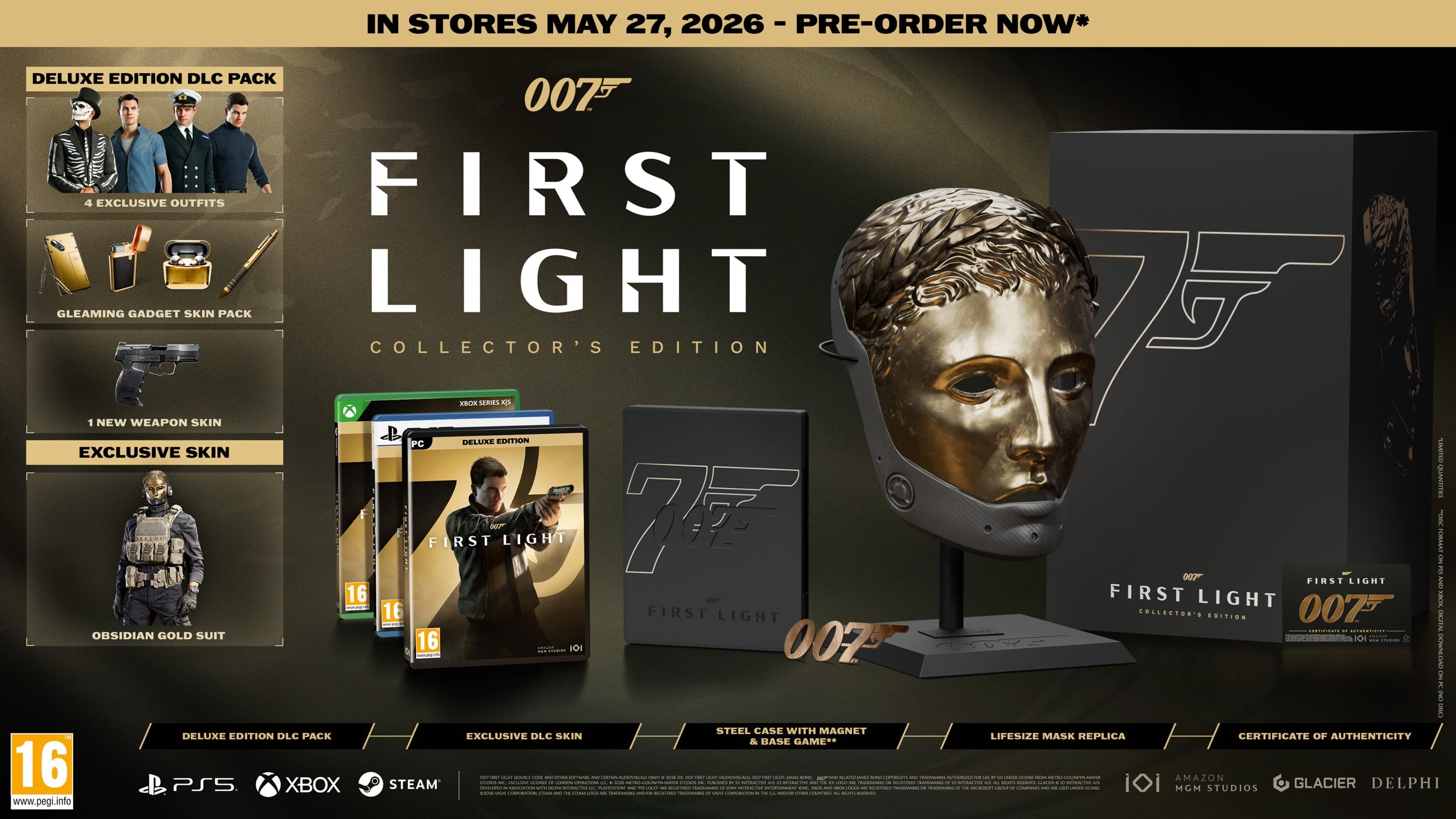 007 First Light Collectorampapos Edition Xbox Series Xbox Series Spil Geekd