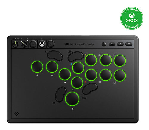 8bitdo Arcade Controller Leverless Til Xbox Sort Geekd