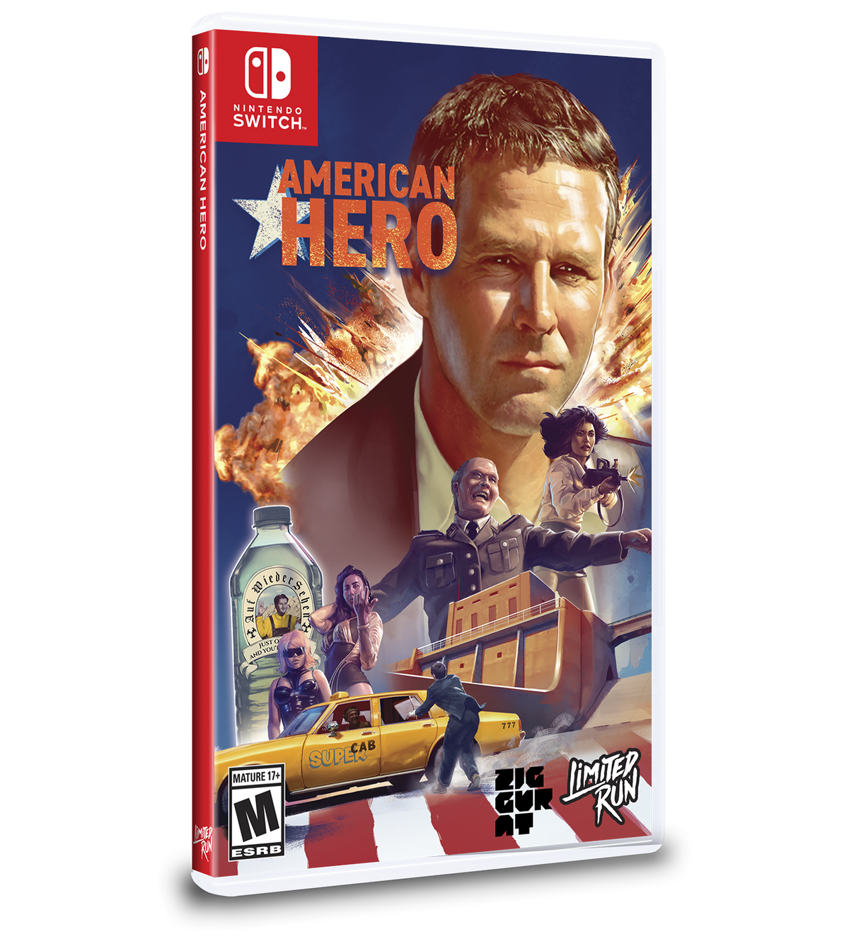 American Hero Limited Run Nintendo Switch Nintendo Switch Spil Geekd