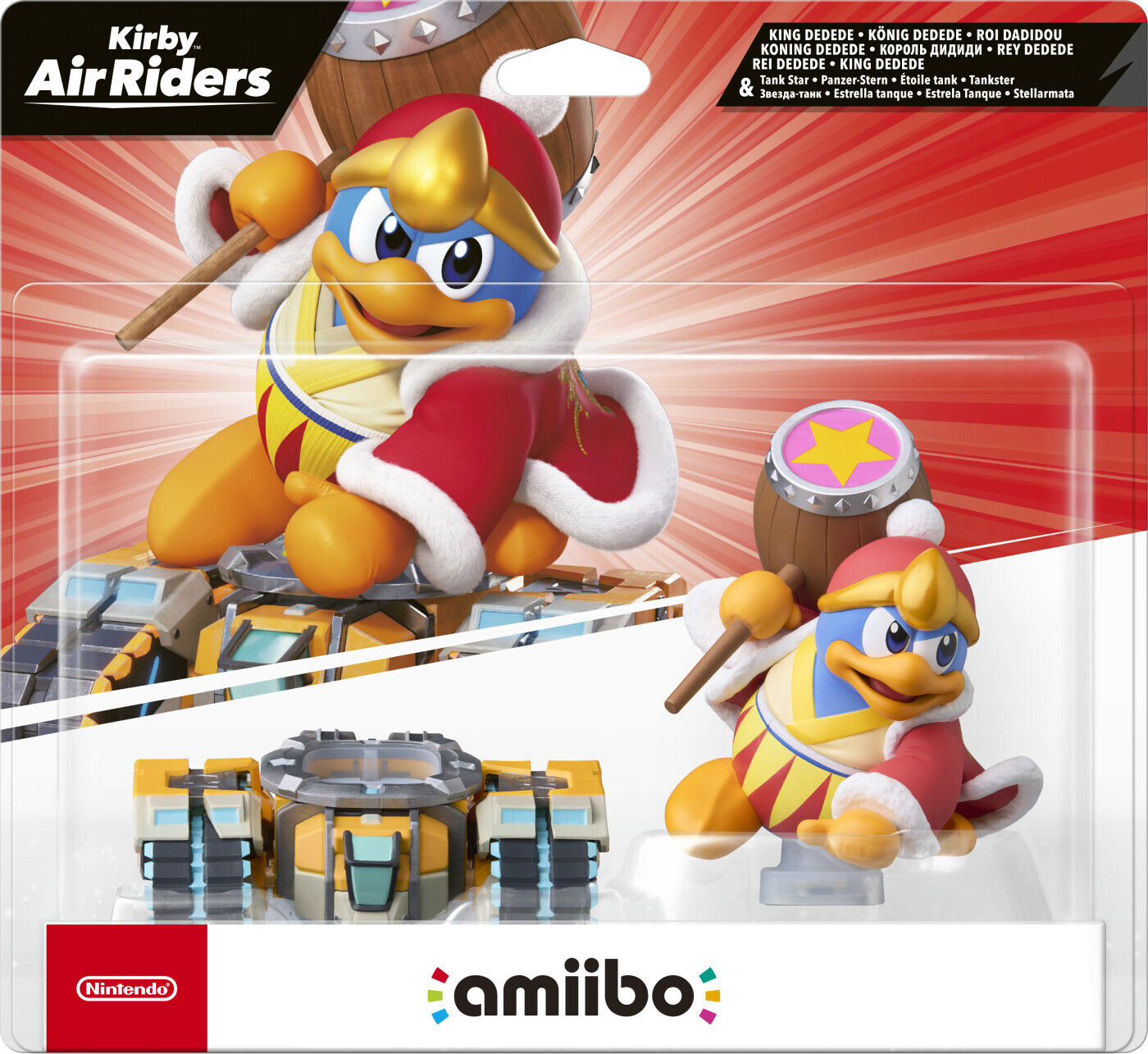 Amiibo King Dedede   Tank Star Amiibo Kirby Air Riders Nintendo
