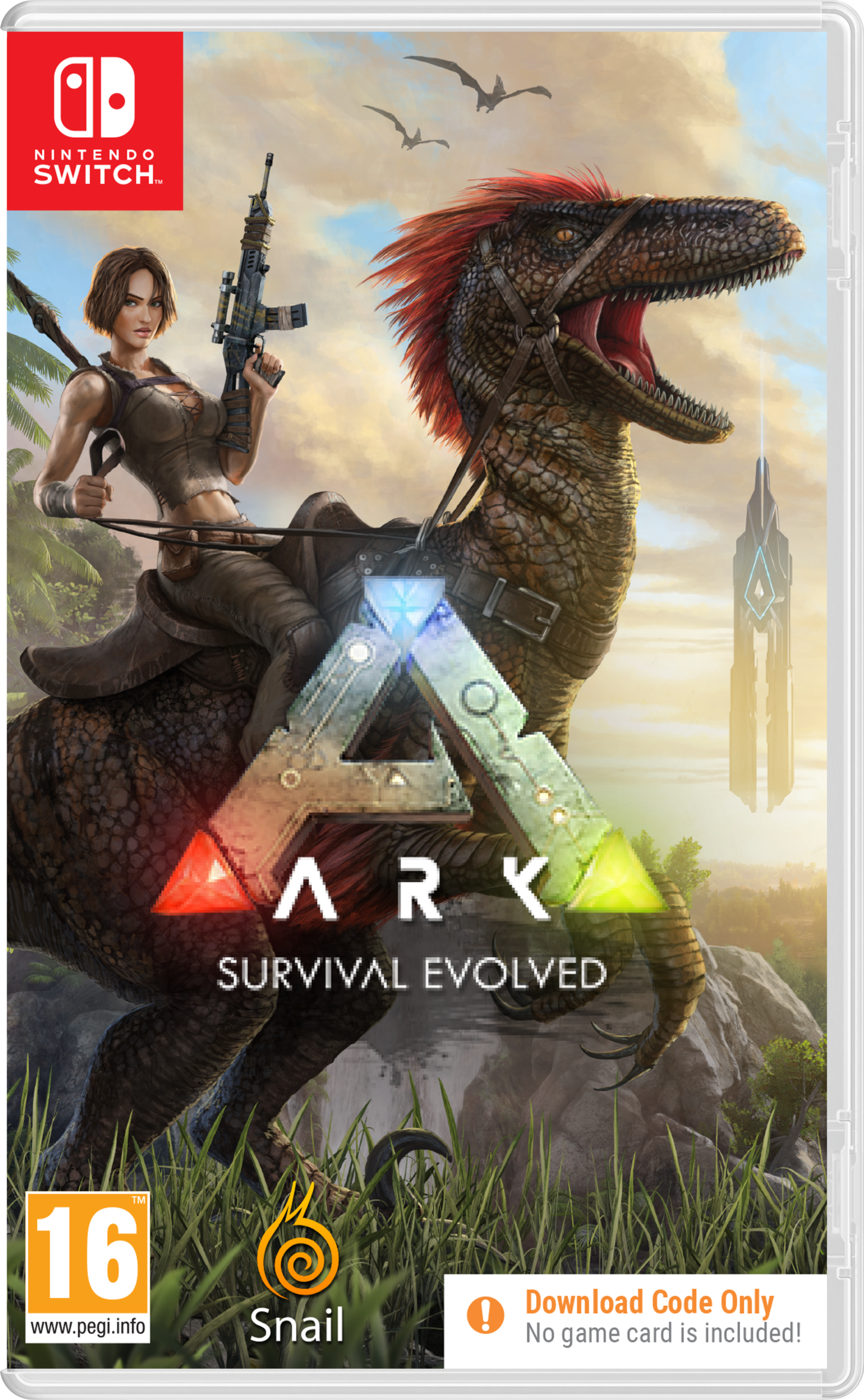 Ark: Survival Evolved Code Box Nintendo Switch Nintendo Switch Spil Geekd
